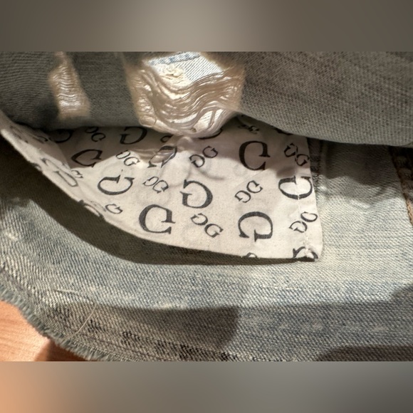 Guess Distressed Mini Skirt - Picture 3 of 5